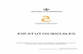 ESTATUTOS SOCIALES - Cajalmendralejo...2017/11/03  · Estatutos Sociales de Caja Rural de Almendralejo S.C.C. 2 Todas las actividades incluidas en el objeto social estarán siempre