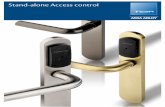 Stand-alone Access control¡nica Exportación/TESA sta… · Stand-alone Access control | TESA catalogue 3 A customized solution TESA is launching its new access control, which employs