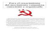 Manifesto Programa del (nuevo)Partido comunista …€¦ · Web viewEl imperialismo, última fase del capitalismo 1.3.1. Los orígenes del imperialismo En la segunda mitad del siglo