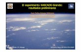 El experimento KASCADE-Grande: resultados preliminaresarteaga/Platicas/ICN_UNAM_2010.pdf · Reporta señales en coincidencia en contadores Geiger-Müllercon separación de hasta 75m