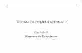 Capítulo 3 - ceimecusb.weebly.comceimecusb.weebly.com/.../sistemas_de_ecuaciones.pdf · Solución numérica de sistemas de ecuaciones Introducción Notación, Matrices y Conceptos