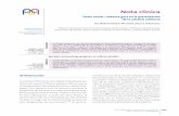 Nota clínica - Revista Pediatría de Atención Primariaarchivos.pap.es/files/1116-1525-pdf/pap56_07.pdf · 2012-12-27 · quemosis (edema de la conjuntiva bulbar) o dismi-nución
