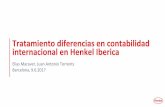 Tratamiento diferencias en contabilidad internacional en Henkel … · 2018-09-30 · ERP- SAP “Fast Closing” ... Se contabilizan impuestos anticipados y diferidos para ajustar