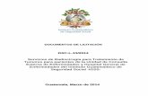 DOCUMENTOS DE LICITACIÓN...Instituto Guatemalteco de Seguridad Social Departamento de Servicios Contratados -3 - Documentos de Licitación DSC-L-13/2014 Servicios de Radiocirugía
