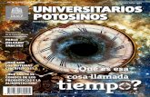 Editorial - Universidad Autónoma de San Luis Potosí · debido a una fuerza misteriosa, lo que sucede es que ésta cae hacia el Sol, tal y como una canica se mueve cuando desciende