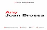 Any Joan Brossa · Donem el tret de sortida a l’Any Joan Brossa! * El 19 de gener del 2019 comença l’Any Joan Brossa amb motiu de la com- memoració del centenari del naixement