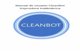 Manual de usuario CleanBot Aspiradora Inalámbrica · Presione los botones de liberación del tubo de aluminio para quitar el tubo del conjunto de cepillos y la cabeza limpiadora.