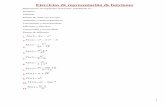 Ejercicios de representación de funcionesºBach Cienc... · 1 Representar las siguientes funciones, estudiando su: Ejercicios de representación de funciones Dominio. Simetría.