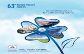 63 Annual Report 2018-19 - NLC India Limited · State Bank of India Axis Bank Federal Bank HDFC Bank Power Finance Corporation Limited First Floor, No.8, Mayor Sathyamurthy Road,