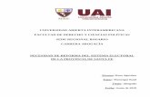 UNIVERSIDAD ABIERTA INTERAMERICANA FACULTAD DE DERECHO …imgbiblio.vaneduc.edu.ar/fulltext/files/TC127776.pdf · 2 SAGÜÉS, Néstor Pedro. Año 1999. ELEMENTOS DE DERECHO CONSTITUCIONAL.