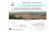 PLAN GENERAL DE MONTESA · 2019-05-27 · identificaciÓn de los factores ambientales susceptibles de recibir impacto ... medidas preventivas y correctoras en fase de construcciÓn.....