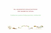 EL HUERTO EDUCATIVO DE HORTA VIVA€¦ · El proyecto del huerto educativo Horta Viva es un proyecto que continúa y complementa el proyecto iniciado en 2009 como Horta Viva; un proyecto