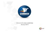 RENDICIÓN DE CUENTAS Azuay 2014 - Correos del Ecuador...RENDICIÓN DE CUENTAS Azuay 2014. Datos Generales de la Provincia Ítem Año 2014 Extensión Territorial 8.189 Km2 # de Habitantes
