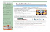 El Heraldo - Lower Columbia Hispanic Council · En coordinación con el INEA (Instituto Nacional para la Educación de los Adultos) ahora tenemos clases en el Con-sejo Hispano para
