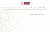 Informe Anual de Autoevaluación 2018 - gob.mx · 2019-04-10 · Estrategia 1.1 Desarrollar un programa de protección legal del patrimonio documental Se realizó la recepción para