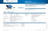 RPPY4 - Nuova Elva · RPPY4 Industrial pressure switch with intrinsic safety and high overpressure resistance 21 Design and specifications subject to change without notice Data sheet