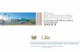 Plan de Desarrollo Institucionalecea.uas.edu.mx/wp-content/uploads/2019/06/Plan_de_Desarrollo_I… · 10 | plan de desarrollo institucional consolidación global 2021 nivel internacional