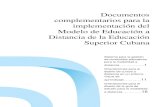 Documentos complementarios para la implementación del ... · estudio de las carreras, acceso al Repositorio Federado y la Red Social Educativa, resoluciones vigentes y otros documentos