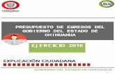 Presentación de PowerPointapi.imco.org.mx/.../2016-Presupuesto-Ciudadano-Chihuahua.pdflos criterios para la elaboración del presupuesto de egresos así como las normas, políticas