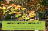 ÁREAS VERDES URBANAS - UNGS...2012/07/05  · Comuna de Santiago: 12,6 m2/hab. (Observatorio Urbano, MINVU) Situación actual AMS 14/06/2012 17 Situación actual en Santiago (AMS)