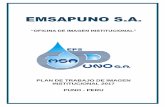 EMSAPUNO S.A. · potable, alcantarillado sanitario y tratamiento de las aguas residuales en la ciudad de Puno. 4. Se ejecutaron campañas de información y comunicación dirigida