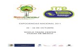 EXPOCIENCIAS NACIONAL 2011 26 28 DE OCTUBRE WORLD …En el marco del 40 aniversario del Consejo Nacional de Ciencia y Tecnología, de la celebración del Año Internacional de la Química,