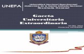 Gaceta Universitaria Extraordinaria - UNEFAunefa.edu.ve/CMS/administrador/vistas/archivos/enlaces_interes/Gac… · de formación de los y las ciudadanas que cursan estudios universitarios