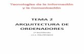 TEMA 2 ARQUITECTURA DE ORDENADORESpolitecnicocartagena.es/mates/IES/BACHILLERATO... · 2016-10-06 · Tema 2 - Arquitectura y funcionamiento del ordenador Tiene un potente ventilador