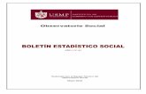 boletin - Instituto de Gobierno y de Gestión Pública USMP · 2018-03-06 · 2010 y 2011, la incidencia de la pobreza disminuyó en 3,0 puntos porcentuales, al pasar de una tasa