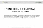 VIGENCIA 2018 RENDICION DE CUENTASfusagasuganoticias.com/word/wp-content/uploads/2019/01/... · 2019-01-08 · RENDICION DE CUENTAS VIGENCIA 2018 A continuación se relaciona la información