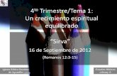 4to Trimestre/Tema 1 - Iglesia Biblica Bautistaiglesiabiblicabautista.org/archivos/estudios/escuela_biblica_dominic… · para las necesidades de los santos; practicando la hospitalidad.