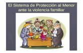 El Sistema de Protecci ón al Menor ante la violencia …fexposit/docum/Violencia y Proteccion Menores...2 Las situaciones de violencia sobre la mujer afectan también a los menores