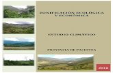 ZONIFICACIÓN ECOLÓGICA Y ECONÓMICAzee.regionhuanuco.gob.pe/wp-content/uploads/2016/08/mem-Clima_… · realizado el estudio climático de la selva baja peruana para las regiones