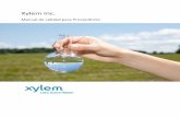 Xylem Inc.€¦ · PPAP Production Part Approval Process. Estándar de la industria que define el proceso de aprobación de piezas de producción para garantizar que el registro de