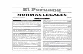 Publicacion Oficial - Diario Oficial El Peruano€¦ · Aprueban Plan Anual de ... Jefa de la Oﬁ cina de Asesoría Jurídica del SINEACE 544848 INSTITUTO NACIONAL DE DEFENSA DE