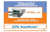 MANUAL DE INSTRUCCIONES - Lamber...Limitaciones de las fluctuaciones de tensiones y de los flicker en sistemas de alimentación con tensión baja pra los equipos con corrientes nominales
