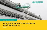 PLATAFORMAS AÉREAS · El Grupo IMER está estructurado en 4 divisiones de productos, cada una de ellas con su propia marca: IMER Equipment, IMER Access, IMER Concrete, KATO IMER.