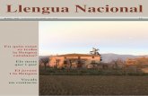 Llengua Nacionalllenguanacional.cat/pdf/66.pdf · Pels qui deixaren els honors i pompes per conrar l’aridesa del nostre hort: un record. Pels qui en vaixells errants per les tempestes