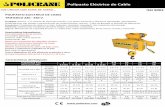 Polipasto Electrico de Cable - irp-cdn.multiscreensite.com...Entrega Inmediata: Monorriel 1,2,3,5,7.5 y 10 Tons. Conﬁable: Gracias a su sistema de elevación sencillo y sus partes