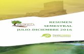 RESUMEN SEMESTRAL JULIO-DICIEMBRE 2016micorriza.org/wp-content/uploads/2015/07/201612... · El año 2016 se caracterizó por la participación como asociación en proyectos de mejora