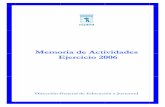 MEMORIA DE GESTION - Madrid€¦ · representante en los Consejos Escolares de los Centros. • Realizar la selección y nombramiento de los representantes municipales en los Consejos