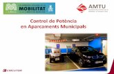 Control de Potència en Aparcaments Municipals · • Real Decret 1053/2014 ITC-BT-52, diu com s’han d’instal·lar els punts de recàrrega tant als aparcaments de titularitat