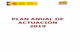 Plan anual 2019 - sepes.es · El Plan anual correspondiente al ejercicio 2019 se confecciona en coherencia con los Presupuestos de la Entidad y el Programa de Actuación Plurianual