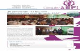 36 Symposium: “La Industria Biofarmacéutica en el ... · 36 Symposium: “La Industria Biofarmacéutica en el Horizonte 2020” Los días 7 y 8 de junio, la Asociación Española