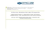 Informe Ambiental del Proyecto - Chubut · Informe Ambiental del Proyecto Repositorio de residuos petroleros y sitio de disposición de lodos de perforación Cliente. PCR S.A. IAP