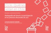 Ciclo: Quiénes votan en Chile - Servel · (total suspendidos 720.629) Voto en el exterior en las ... las siguientes bases de datos: Padrón electoral de primarias 2017 y Padrón