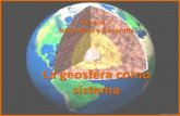La geosfera como€¦ · •Estructura rocosa en 2 estado •Capas de distribución concéntrica •Subsistema abierto La geosfera como sistema. La geosfera como sistema. Composición.