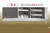 Sistemas para puertas corredizas - EuroHardeuro-hard.com.ar/wp-content/uploads/2017/05/EH_CAT201811_U10.… · 10 - Sistemas para puertas corredizas - Conj. para frente de placard