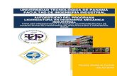 UNIVERSIDAD TECNOLÓGICA DE PANAMÁ · 1 panamá, ciudad de panamá julio 2016 universidad tecnolÓgica de panamÁ facultad de ingenierÍa industrial autoestudio del programa licenciatura