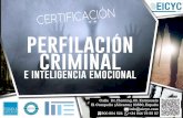 perfilación criminal · La Certificación en Perfilación Criminal e Inteligencia Emocional que te ofrece la ESC tiene un programa completo en ambas materias. Desarrollado por profesionales